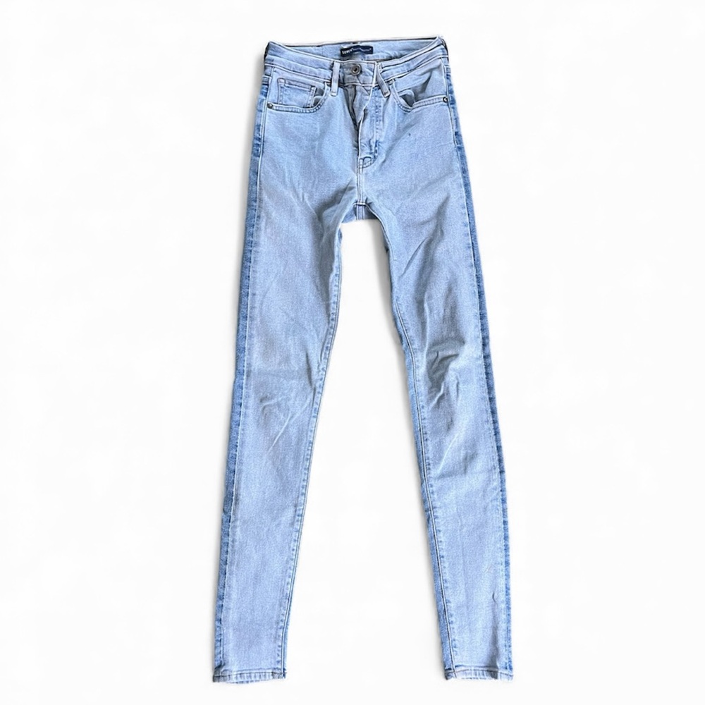 Levi’s High Rise Two-Tone Jeans